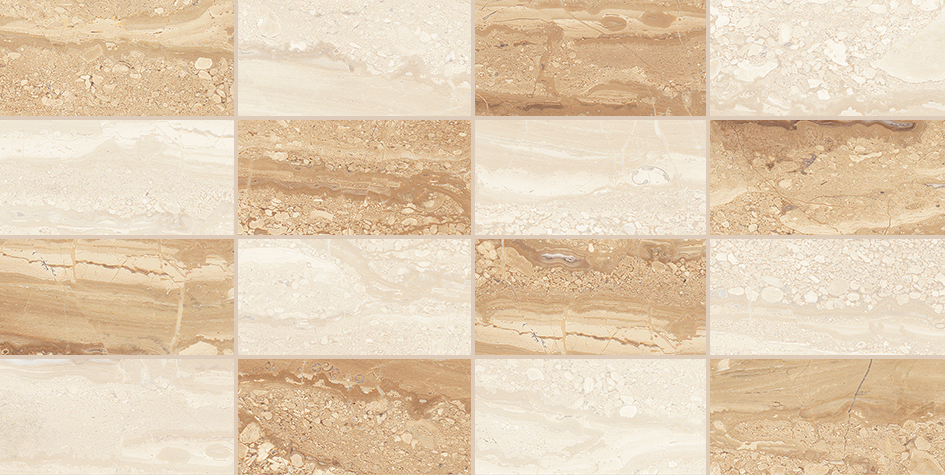 Плитка настенная Laparet Arena мозаика бежевый 20х40 см 00-00-1-08-00-11-491