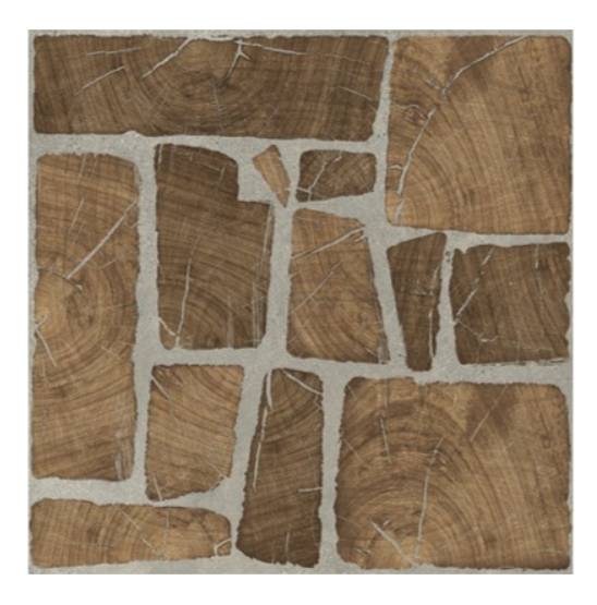 Керамогранит Cersanit Natural коричневый ректификат 21.8х89.8 см 15975