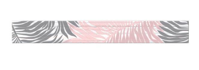 Бордюр LB-CERAMICS Асти бьянка Папоротник 5х40.5 см 581338103