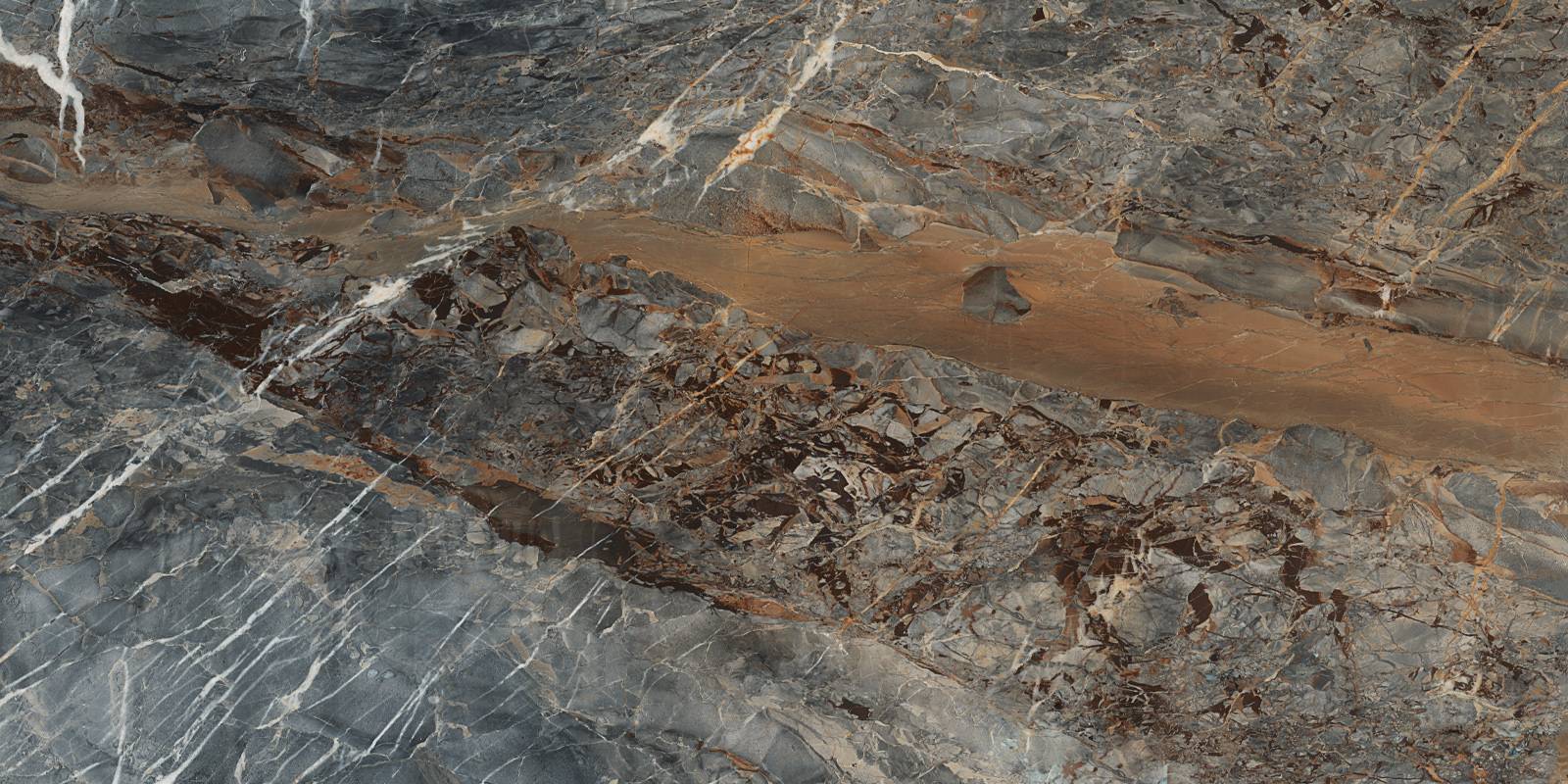 Керамогранит Alma Ceramica Visconti Marmo суперполированный 600x1200x8 мм 2 шт/уп 60120VSM18HG