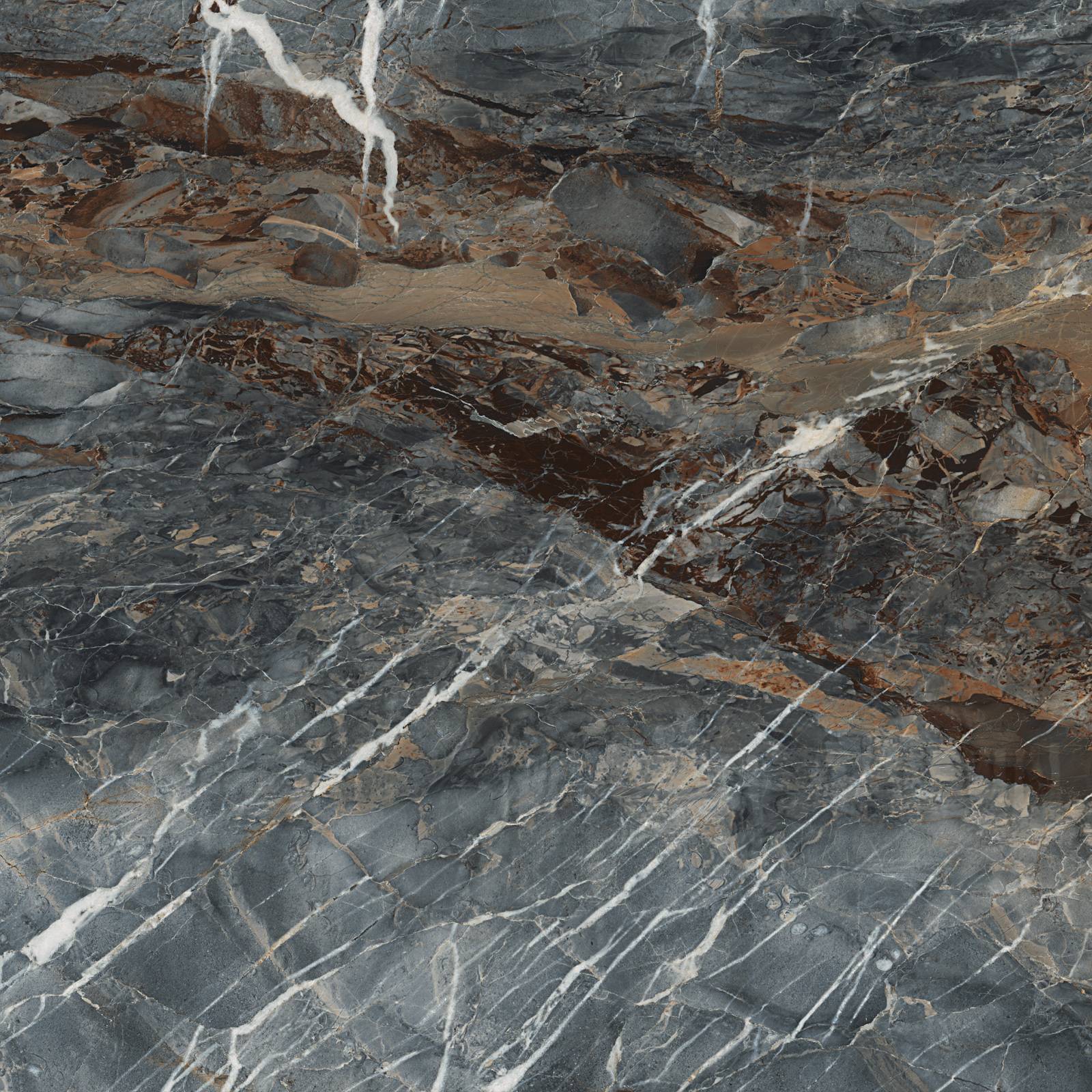 Керамогранит Art Ceramic Visconti Marmo суперполированный 600х600х8 мм 6060VSM18HG