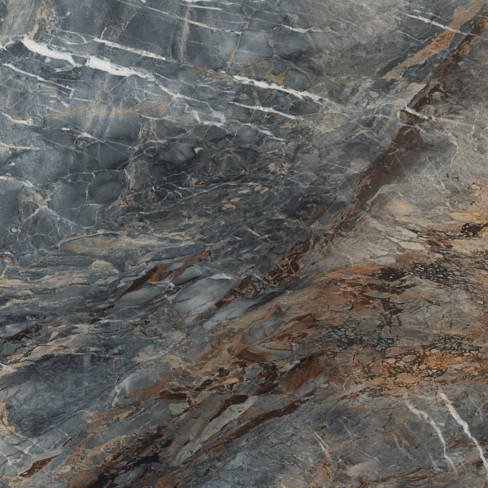 Керамогранит Art Ceramic Visconti Marmo суперполированный 600х600х8 мм 6060VSM18HG