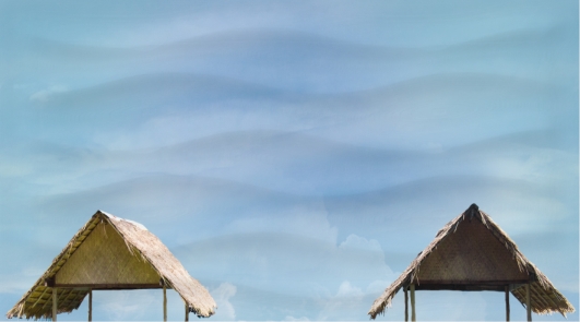 Декор панно Ceradim Lagune A 25х45 см КПН16LaguneA