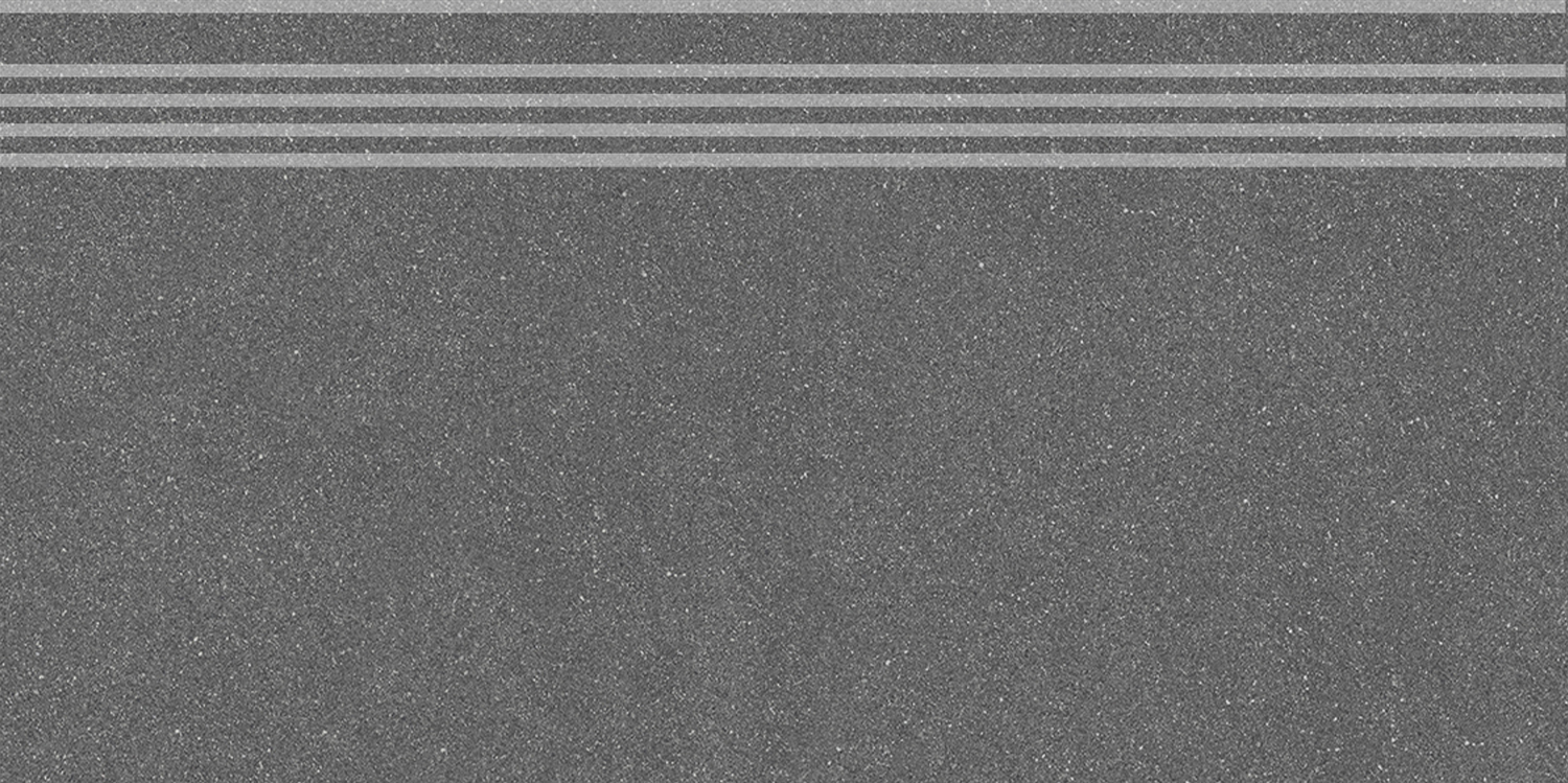 Ступень Kerama Marazzi Джиминьяно антрацит матовый обрезная 30х60 см DD254320R/GR