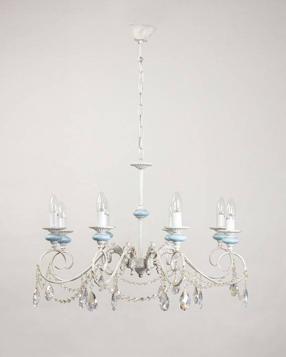 Подвесная люстра Abrasax Christel L.8303-8CREAM/G