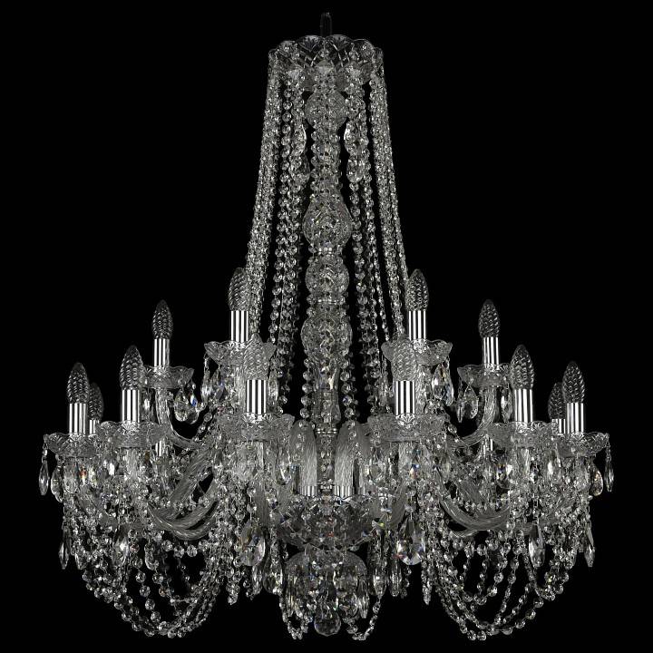 Подвесная люстра Bohemia Art Classic 11.11 11.11.12+6.300.h-91.Cr.Sp