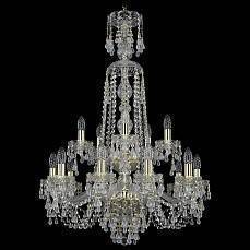 Подвесная люстра Bohemia Art Classic 11.24 15 ламп 220 мм 11.24.10+5.220.2d.XL-94.Gd.V0300