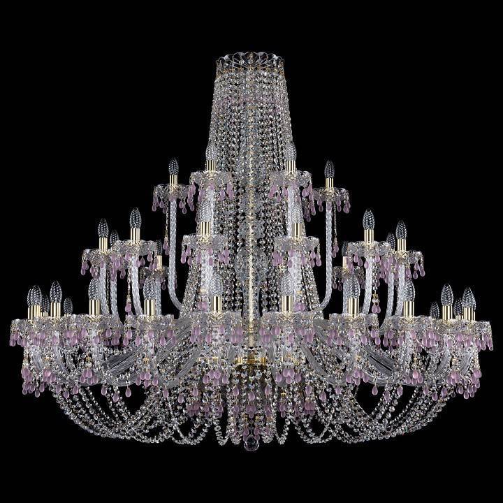 Подвесная люстра Bohemia Art Classic 11.24 42 лампы 530 мм 11.24.24+12+6.530.Gd.V7010