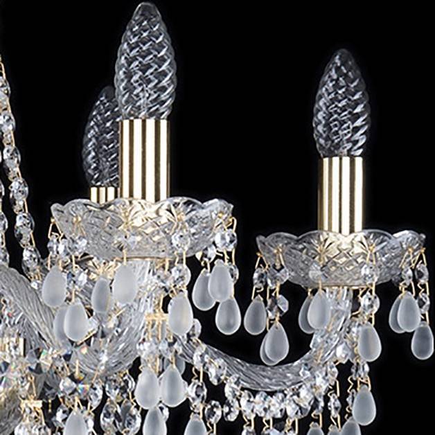 Торшер Bohemia Art Classic 11.24 высота 160 см 13.24.6.200.P.h-160.Gd.V0300