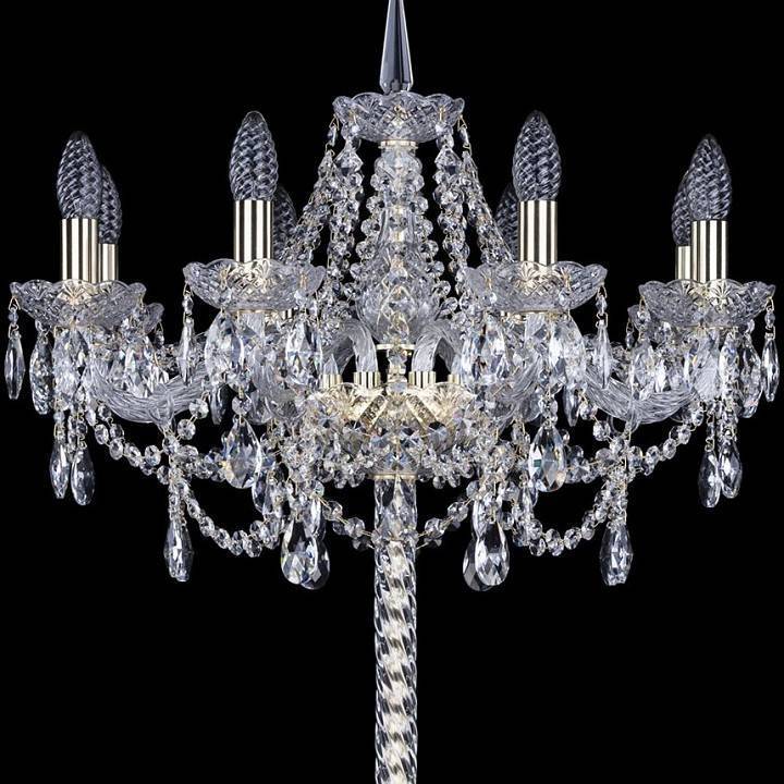 Торшер Bohemia Art Classic 11.25 высота 160 см 13.25.8.200.P.h-160.Gd.Sp