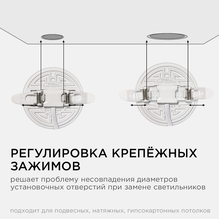 Встраиваемый светильник Apeyron Electrics  06-101