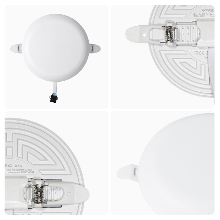 Встраиваемый светильник Apeyron Electrics  06-106