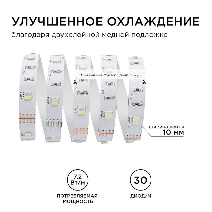 Лента светодиодная Apeyron Electrics  100BL