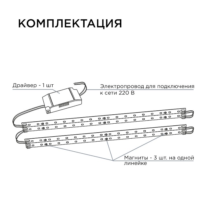 Модуль светодиодный Apeyron Electrics  12-140