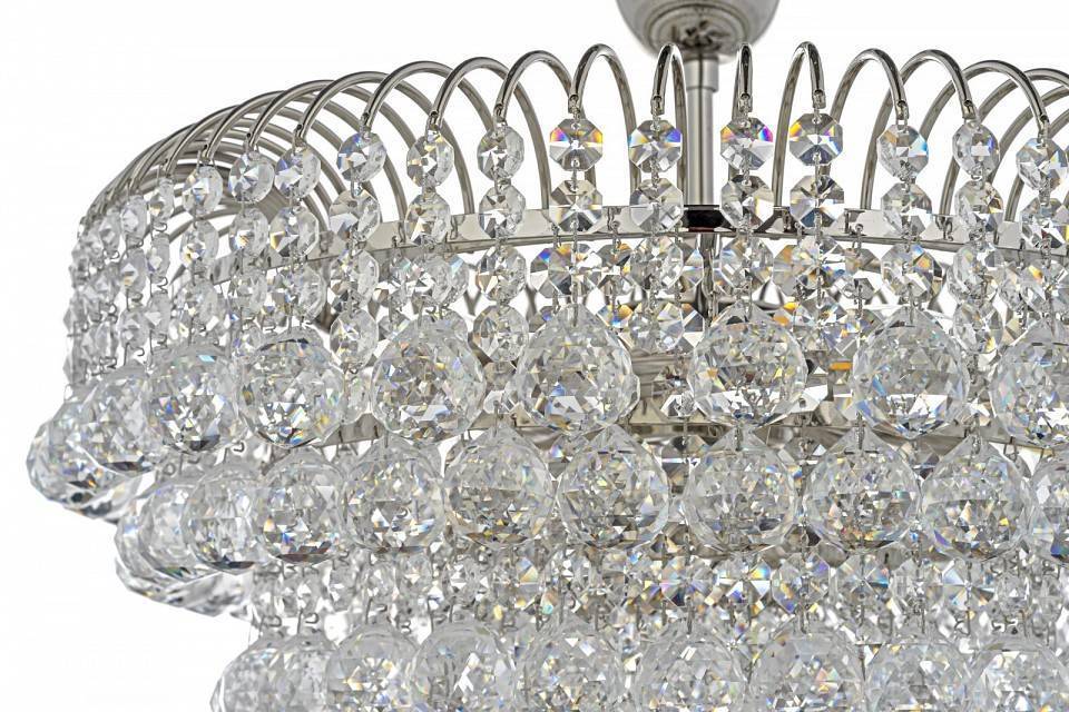 Люстра на штанге Arti Lampadari Empoli Nickel Empoli E 1.2.40.100 N