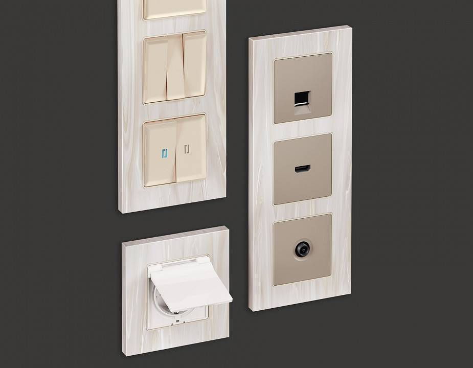 Рамка на 2 поста Ambrella Volt Grand AF930302