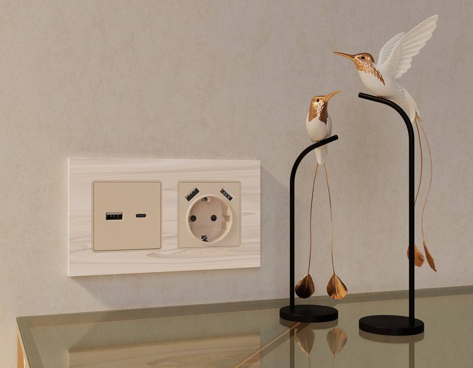 Рамка на 2 поста Ambrella Volt Grand AF930302