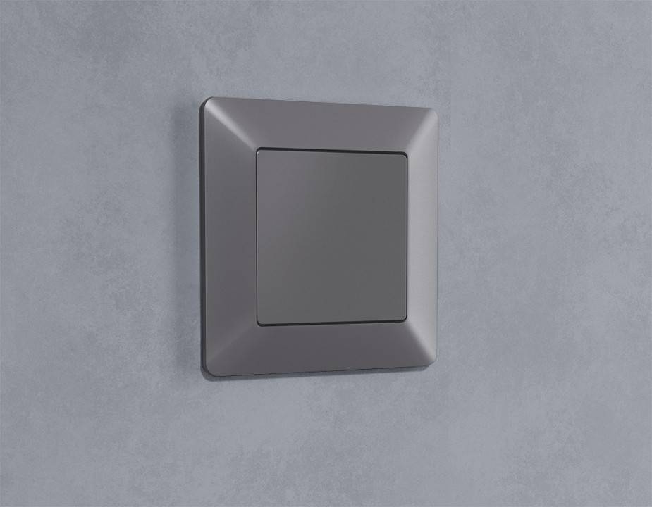 Заглушка для поста с рамкой Ambrella Volt Quant AP5160