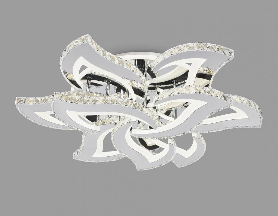 Потолочная светодиодная люстра Ambrella light FA FA1725 108 Вт с пультом FA1725