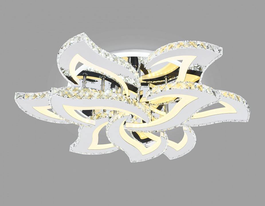 Потолочная светодиодная люстра Ambrella light FA FA1725 108 Вт с пультом FA1725