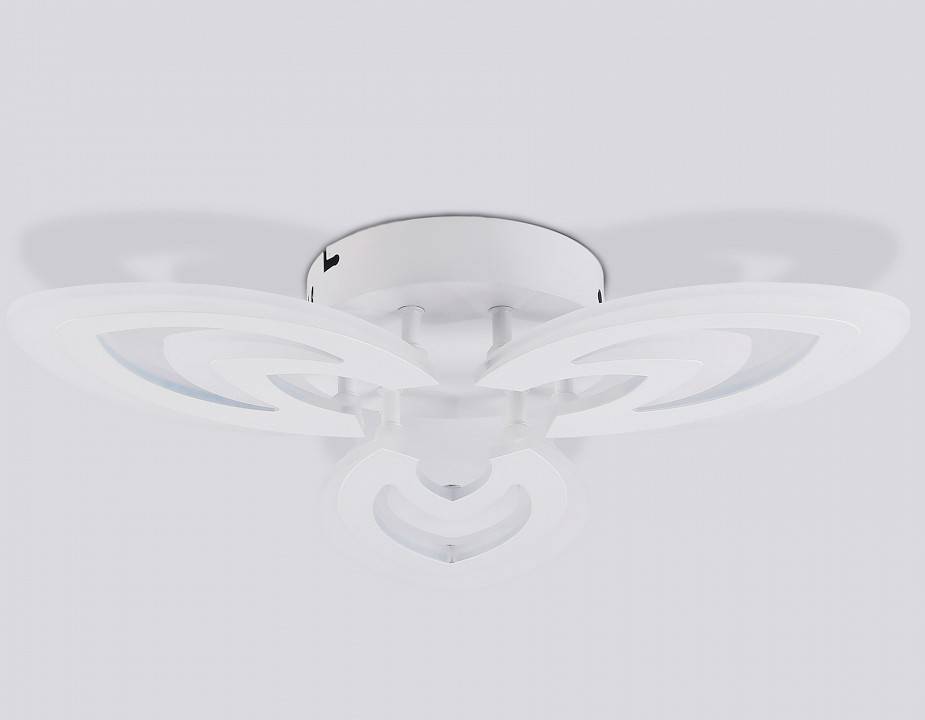 Потолочная светодиодная люстра Ambrella light FA FA4545 108 Вт с пультом FA4545