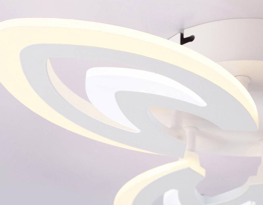 Потолочная светодиодная люстра Ambrella light FA FA4545 108 Вт с пультом FA4545