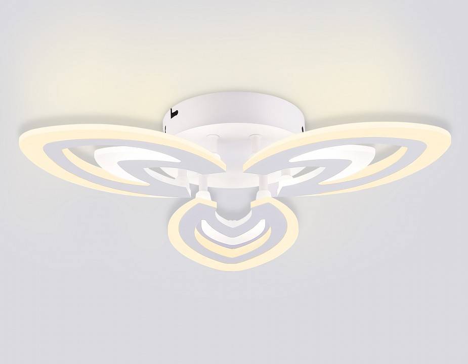 Потолочная светодиодная люстра Ambrella light FA FA4545 108 Вт с пультом FA4545