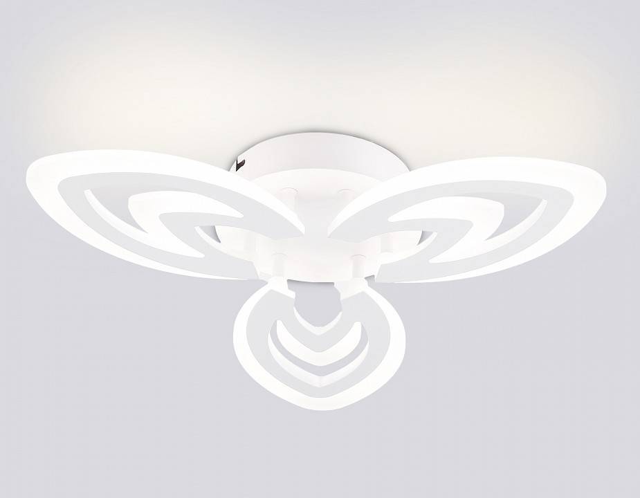 Потолочная светодиодная люстра Ambrella light FA FA4545 108 Вт с пультом FA4545