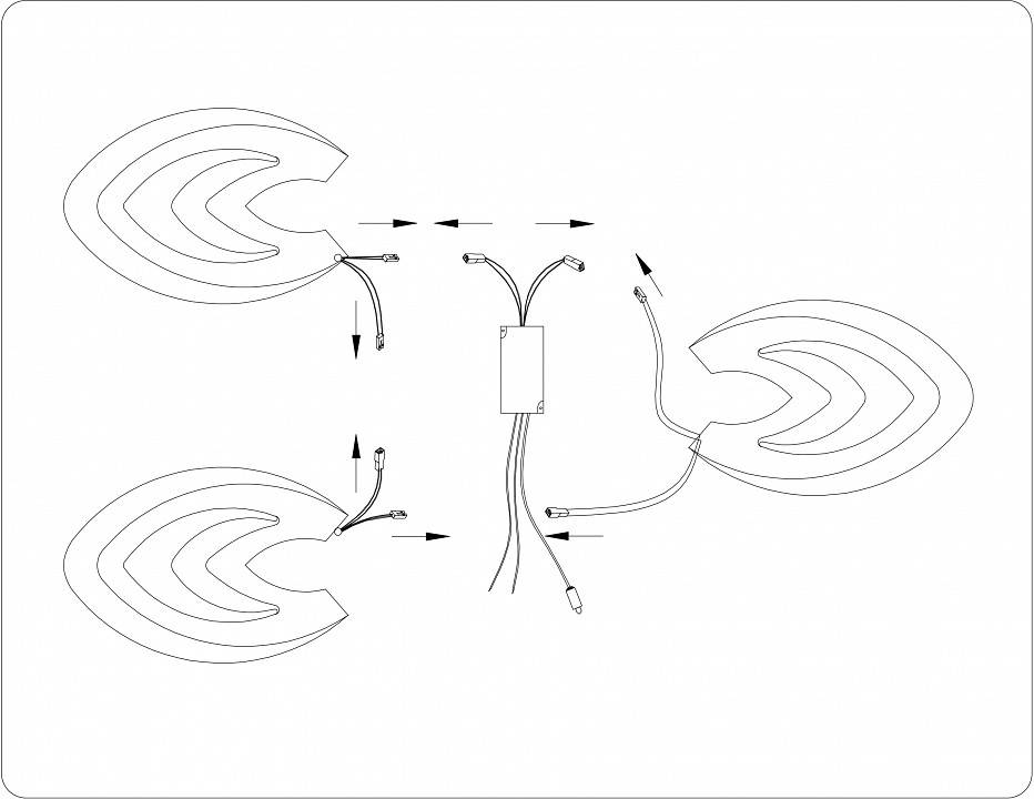 Потолочная светодиодная люстра Ambrella light FA FA4545 108 Вт с пультом FA4545