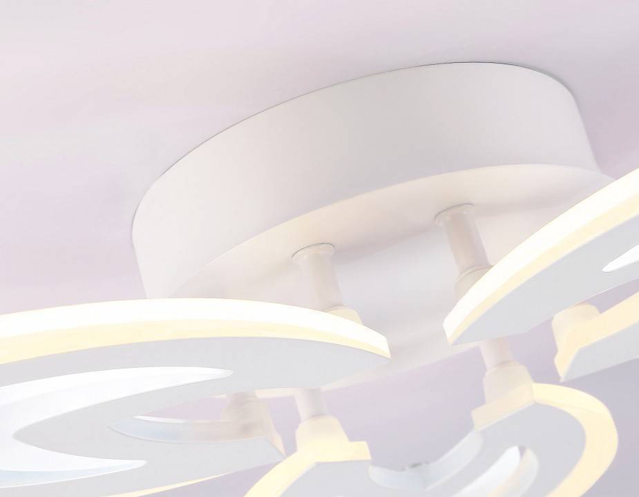 Потолочная светодиодная люстра Ambrella light FA FA4545 108 Вт с пультом FA4545