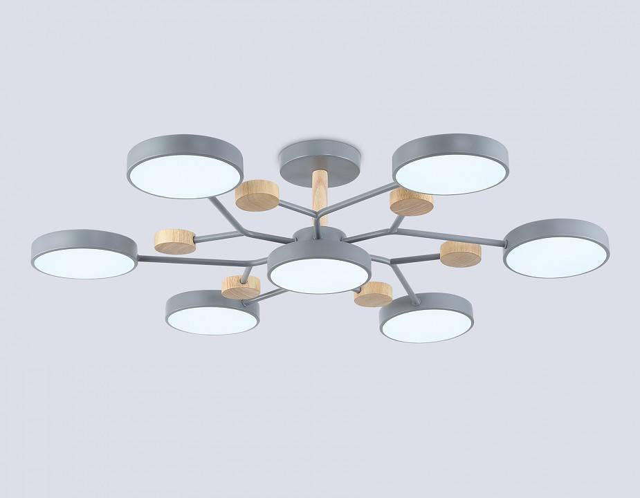 Люстра на штанге Ambrella light Fusion 5 ламп FL4865