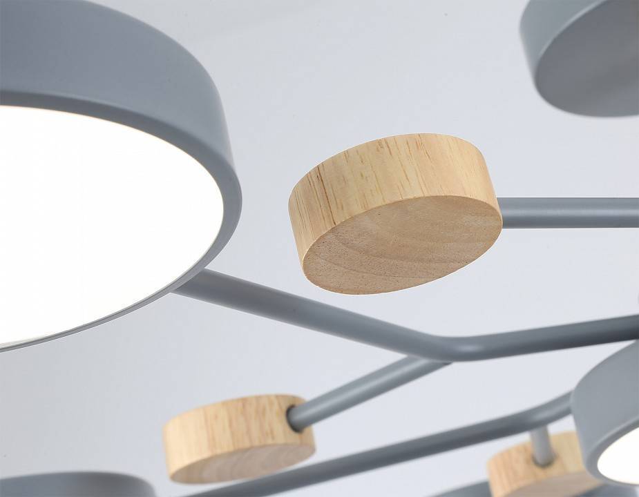 Люстра на штанге Ambrella light Fusion 5 ламп FL4865