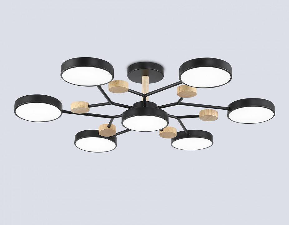 Люстра на штанге Ambrella light Fusion 6 ламп FL4866