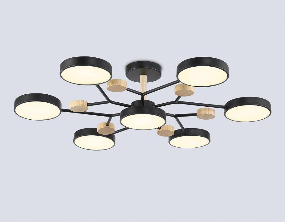 Люстра на штанге Ambrella light Fusion 6 ламп FL4866