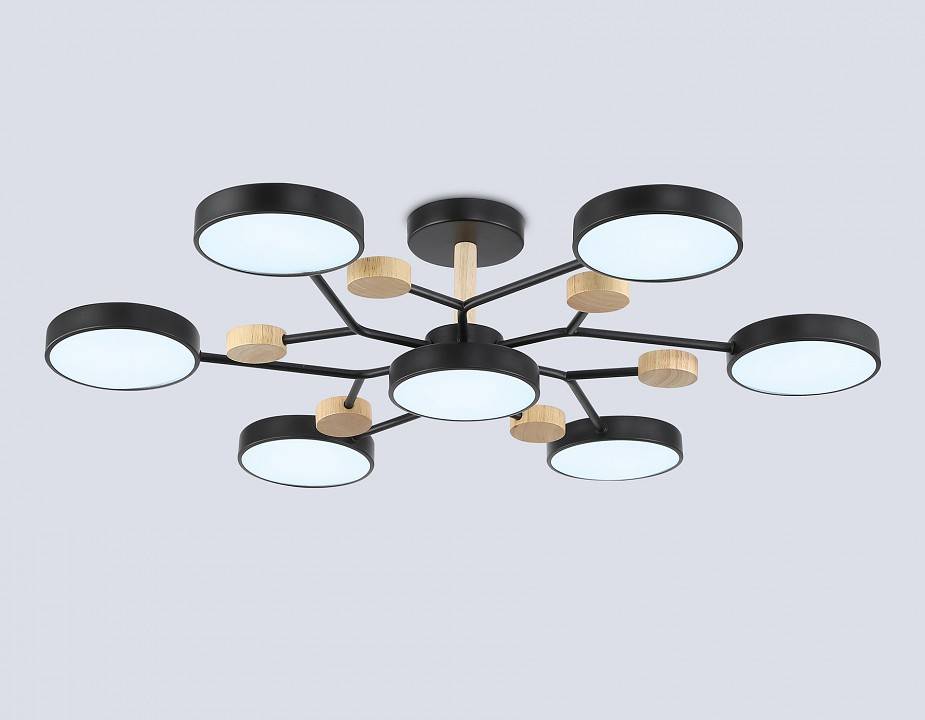 Люстра на штанге Ambrella light Fusion 6 ламп FL4866