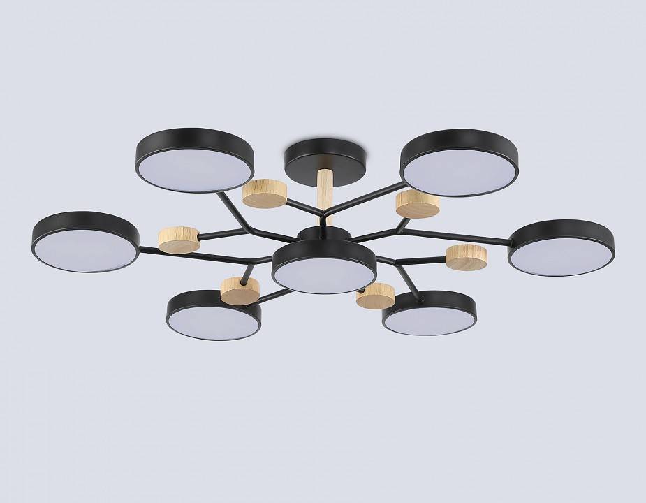 Люстра на штанге Ambrella light Fusion 6 ламп FL4866