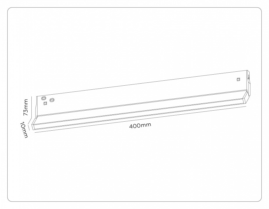 Накладной светильник Ambrella Light TRACK SYSTEM GL2355
