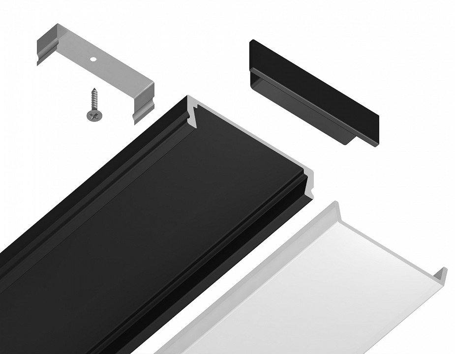 Профиль накладной Ambrella Light GP GP1800BK