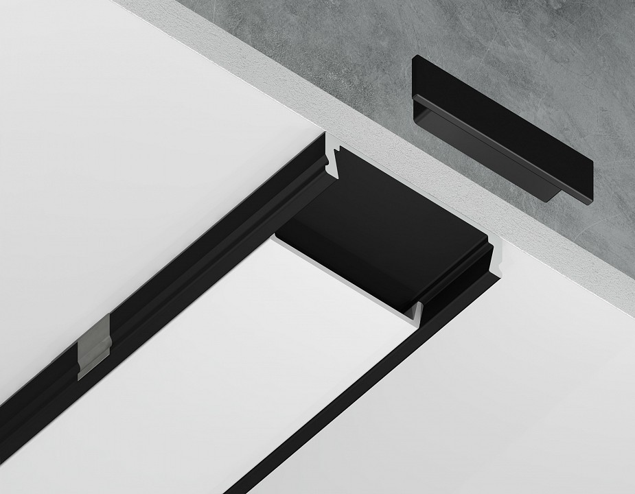 Профиль накладной Ambrella Light GP GP1800BK