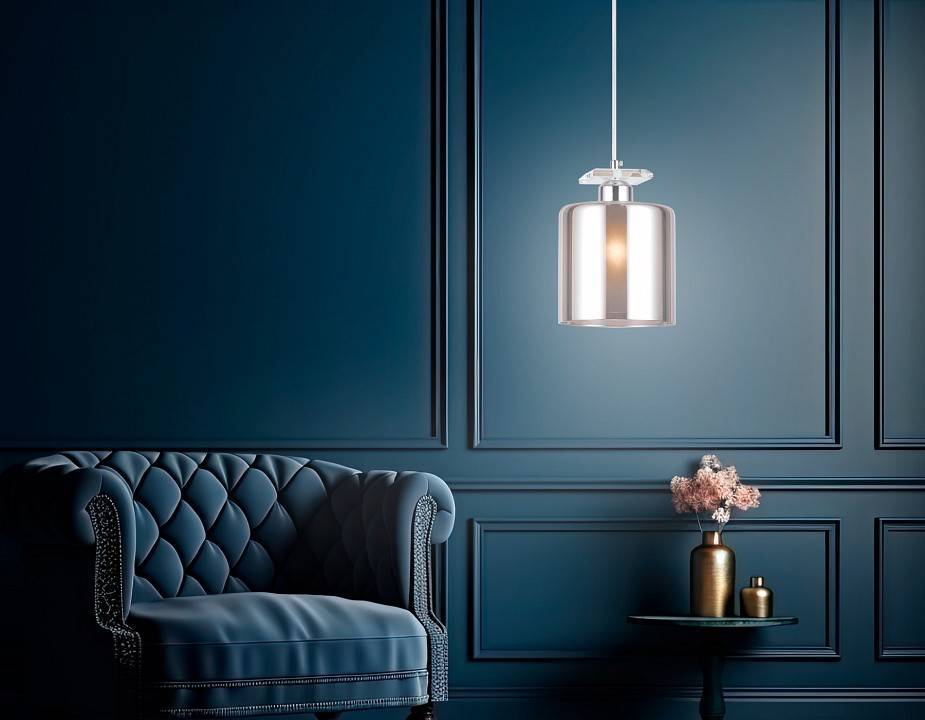 Подвесной светильник Ambrella light TR TR3579 1xE27 белый/золото TR3579