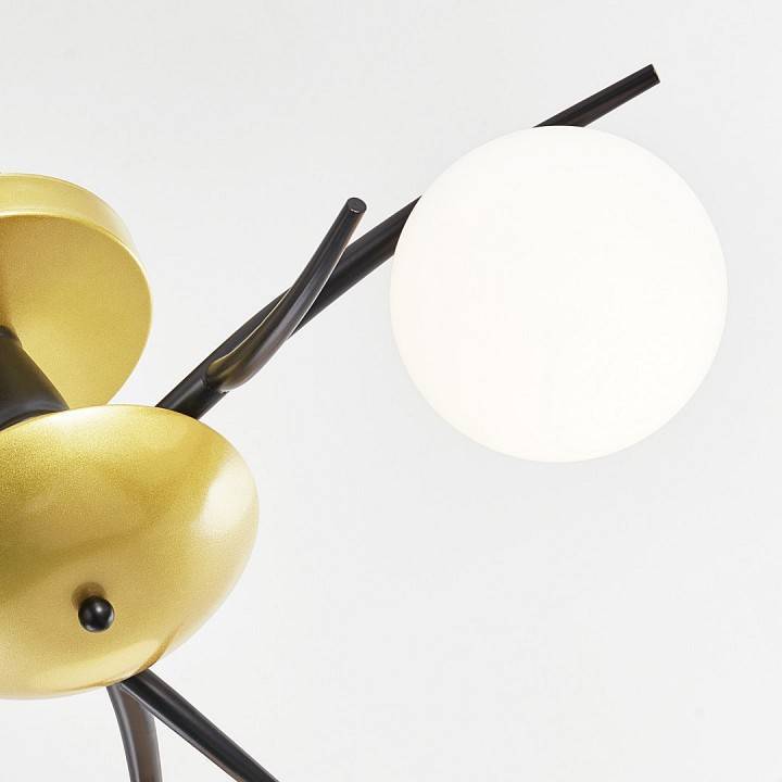 Потолочная люстра Arte Milano Neapolis 273408/3 BK/GD