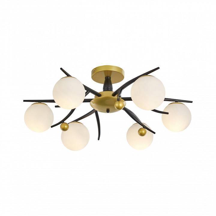 Потолочная люстра Arte Milano Neapolis 273408/6 BK/GD