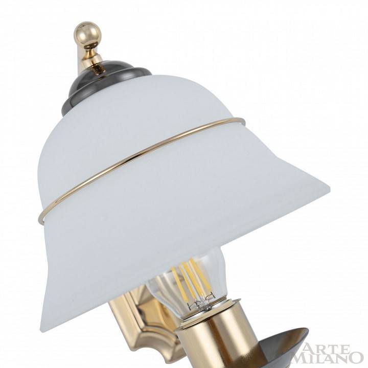 Бра Arte Milano Florentia 301240/1W Bk/Gd