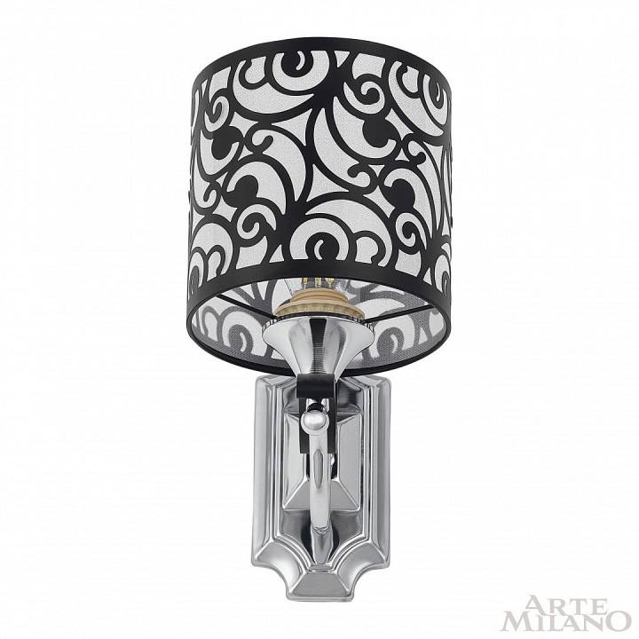 Бра Arte Milano Florentia 304957/1W Bk/Ni