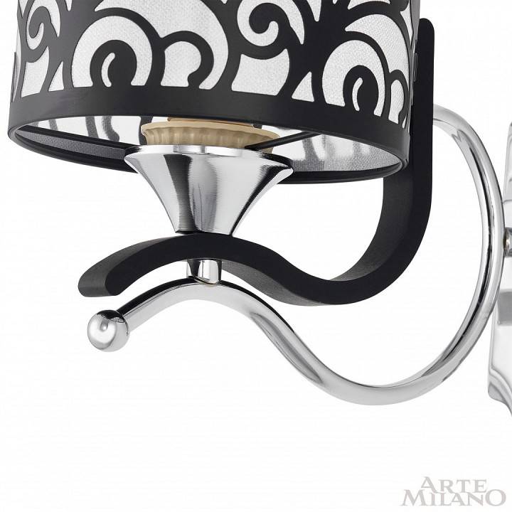Бра Arte Milano Florentia 304957/1W Bk/Ni