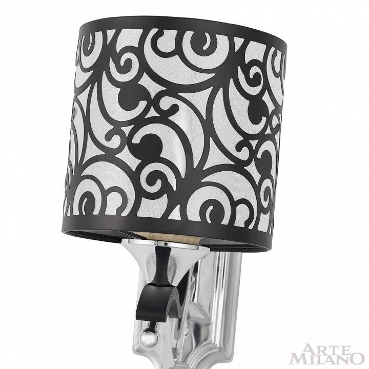 Бра Arte Milano Florentia 304957/1W Bk/Ni