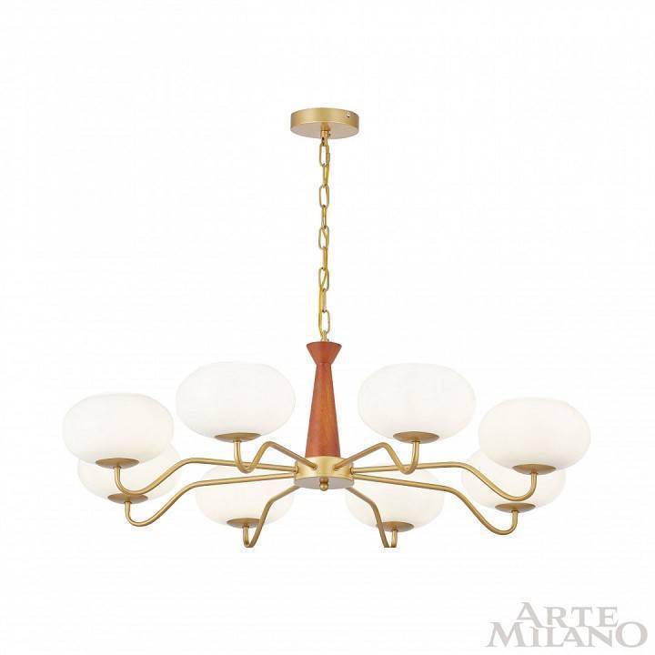 Подвесная люстра Arte Milano AM-Napoli 310166/D900/8 BS/WD
