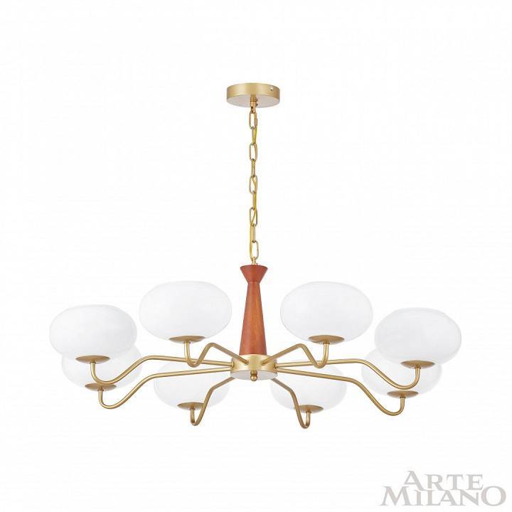 Подвесная люстра Arte Milano AM-Napoli 310166/D900/8 BS/WD