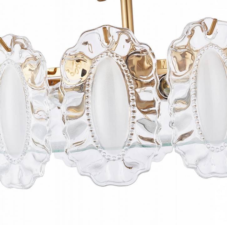 Люстра на штанге Arte Milano AM-Rim D400 латунь 313009/D400 BS