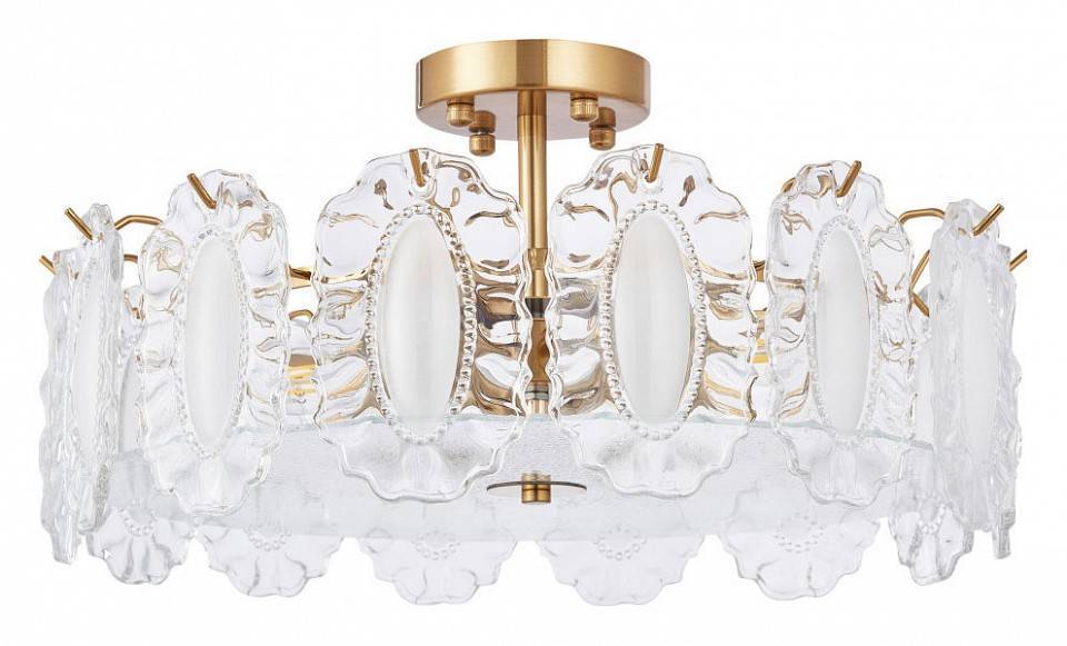 Люстра на штанге Arte Milano AM-Rim D500 латунь 313009/D500 BS